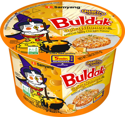 Buldak Quattro Cheese Big Bowl - US 2914