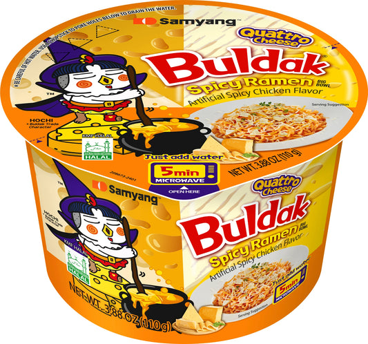 Buldak Quattro Cheese Big Bowl - US 2914