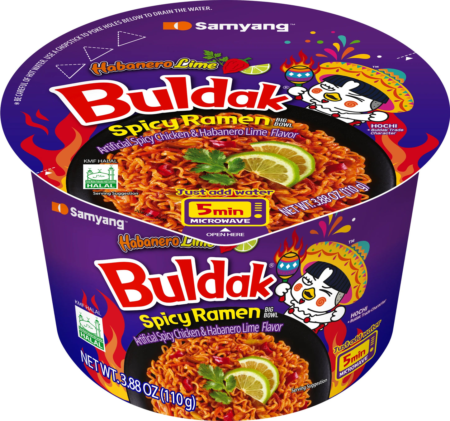Buldak Habanero Lime Big Bowl - US 3483