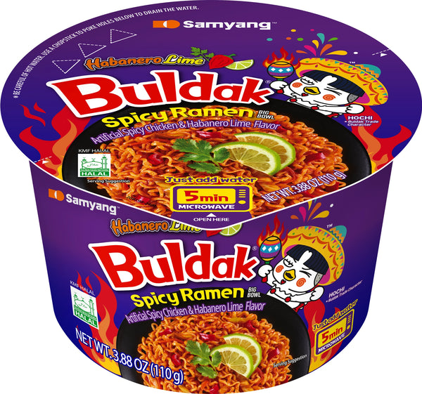Buldak Habanero Lime Big Bowl - US 3483