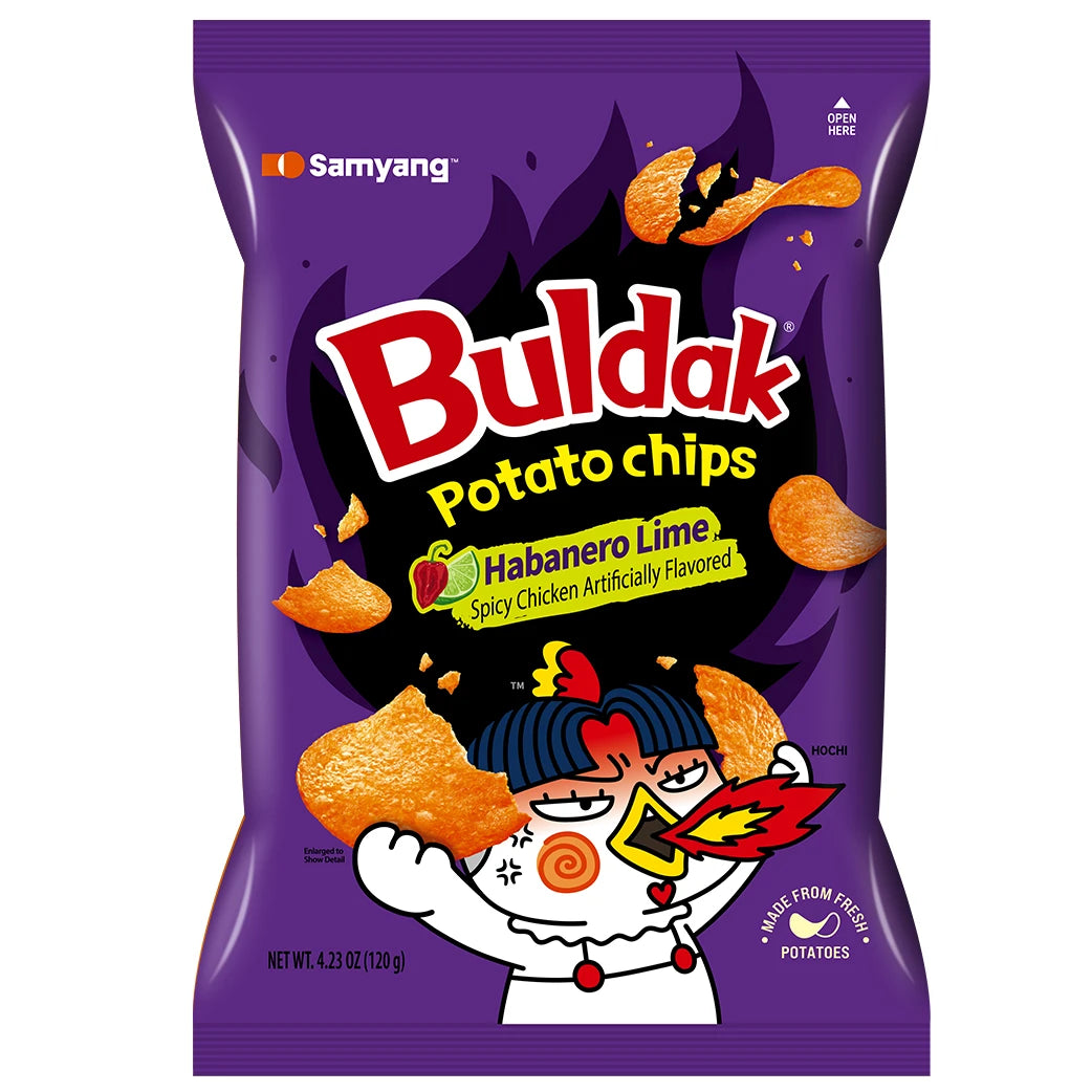 Buldak Potato Chips Habarnero Lime - US 3542