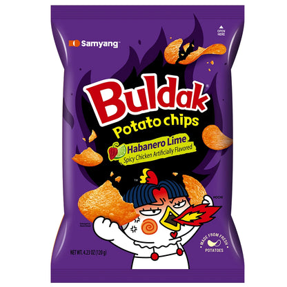 Buldak Potato Chips Habarnero Lime - US 3542
