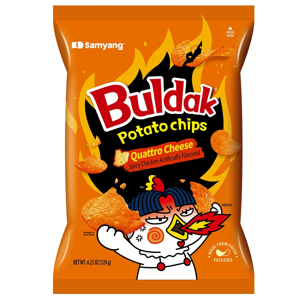 Buldak  Potato Chips Quattro Cheese - US 8912