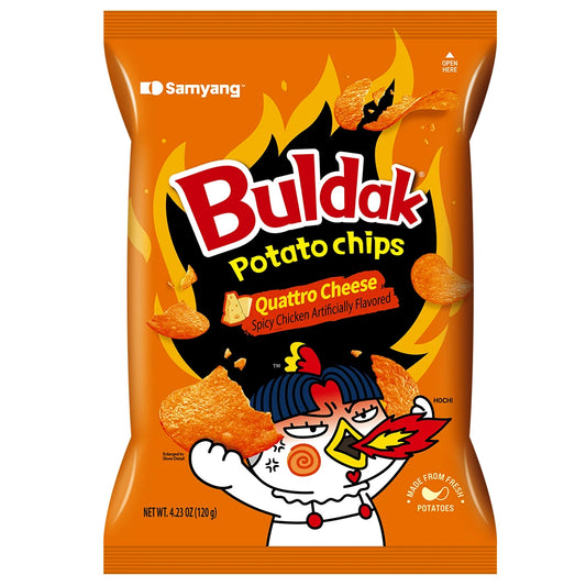 Buldak  Potato Chips Quattro Cheese - US 8912